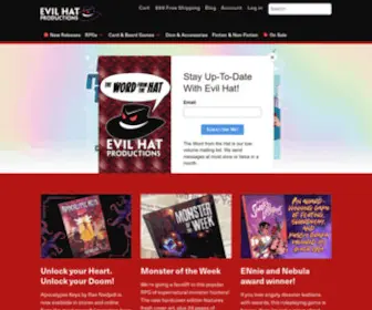 Evilhat.com(Evil Hat Productions) Screenshot