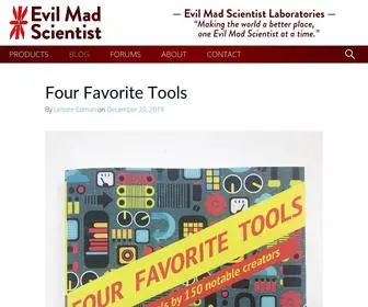 Evilmadscientist.com(Evil Mad Scientist Laboratories) Screenshot