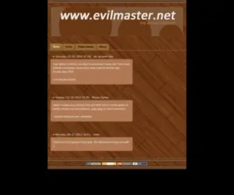 Evilmaster.net(Evilmaster) Screenshot