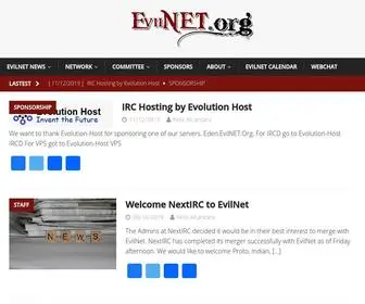 Evilnet.org(EvilNET IRC Network) Screenshot