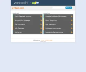Evilsql.com(Evilsql) Screenshot