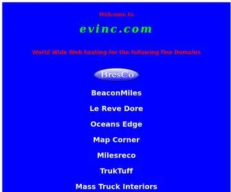 Evinc.com(Website for with a link to Scott's trade lists) Screenshot