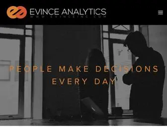 Evinceinc.com(Evince Analytics) Screenshot