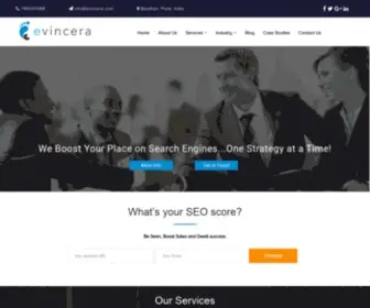 Evincera.com(Digital Marketing Agency in India) Screenshot