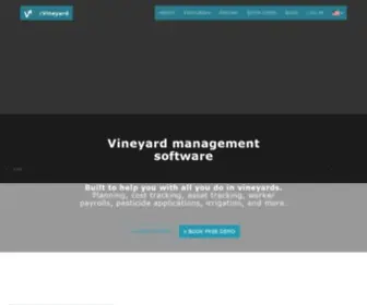 Evineyardapp.com(The most powerful vineyard management software) Screenshot