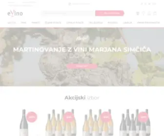Evino.si(Evino) Screenshot