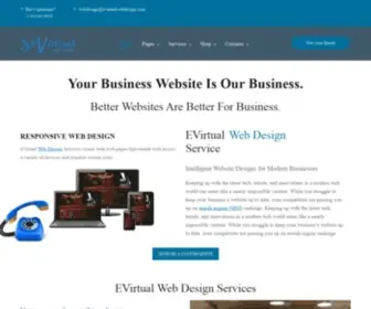 Evirtualwebdesign.com(EVirtual Web Design Services) Screenshot