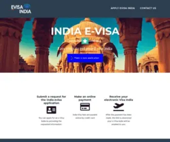 Evisa-India-Online.com(India Visa Official Apply Now for your electronic evisa Inde) Screenshot