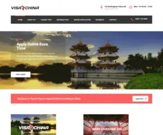 Evisa2China.com(China Visas made easy) Screenshot