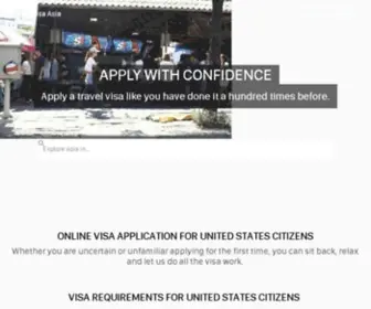 Evisaasia.com(Simplifying visas) Screenshot