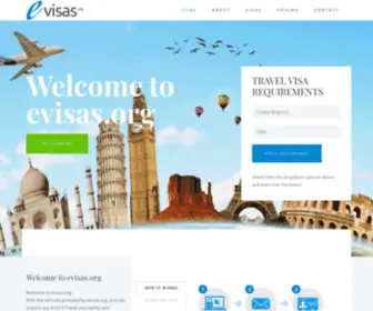 Evisas.org(Turkey Visas) Screenshot