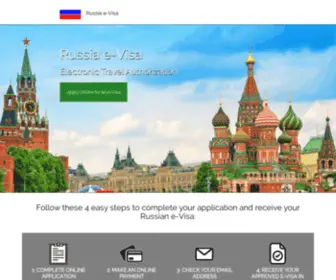 Evisasrussia.org(Russia e) Screenshot