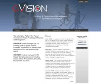Evision.ca(Synto) Screenshot
