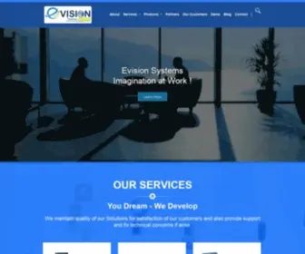 Evisionsystem.com(Web design company) Screenshot