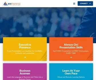 Evitraining.com(EVI Training) Screenshot