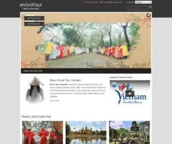 Evivatour.com(Eviva Tour Vietnam) Screenshot