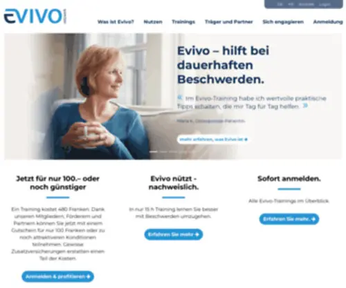 Evivo.ch(Evivo Netzwerk) Screenshot