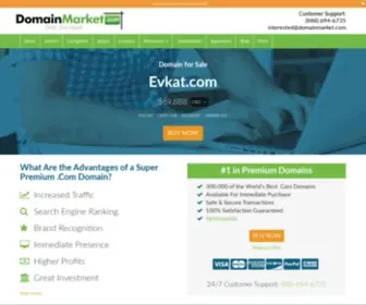 Evkat.com(Buy a Domain Name) Screenshot