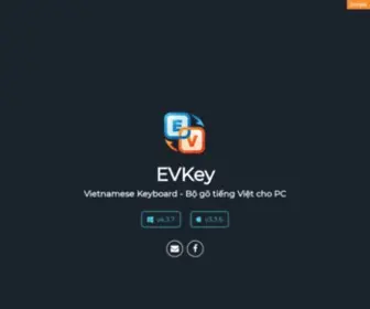 Evkeyvn.com(EVKey) Screenshot