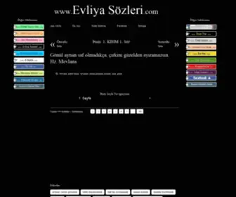 Evliyasozleri.com(Dini güzel sözler) Screenshot