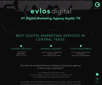 Evlosdigital.com(Digital Marketing Agency in Austin) Screenshot