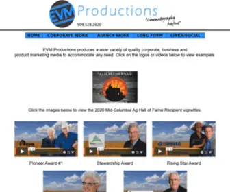 EVM-Productions.com(EVM Productions Providing Corporate) Screenshot