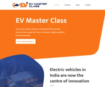 Evmasterclass.com(Evmaster Home) Screenshot