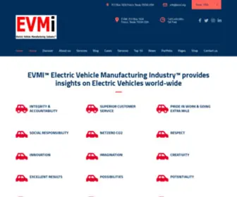 Evmi.org(Electric Vehicle Manufacturing Industry) Screenshot