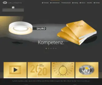 EVN-Lichttechnik.com(Startseite) Screenshot