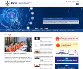 EVN.com.vn(Trang thông tin điện tử) Screenshot