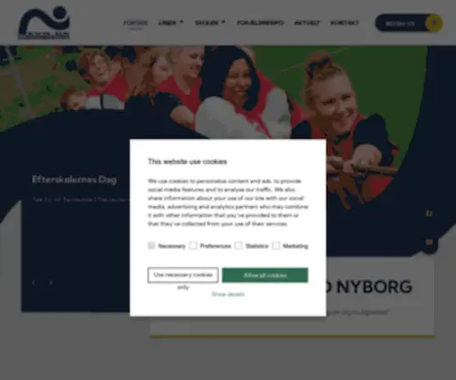 EVN.dk(Efterskolen ved Nyborg (EVN)) Screenshot