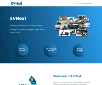 Evnext.in(Strategic & Market Consulting for India’s Electric Vehicle and SustainableTransportation Sectors) Screenshot