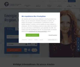 Evo-AG.de(Günstige Energie & persönlicher Service aus Offenbach) Screenshot