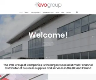 Evo-Group.co.uk(EVO Group) Screenshot