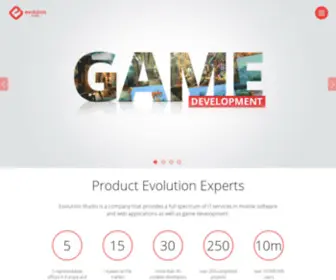 Evo-Studio.com(Evolution Studio) Screenshot