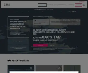Evobanco.com(Banco Online sin comisiones) Screenshot