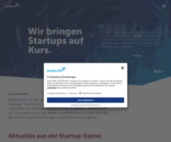 Evobis.de(Mit den Angeboten von BayStartUP finden Sie Ihren Weg in Bayerns innovativer Startup) Screenshot