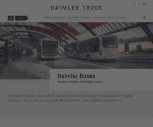 Evobus.com(Daimler Buses) Screenshot