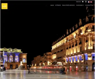 Evoc-Immobilier.fr(The real estate agency evoc immobilier) Screenshot