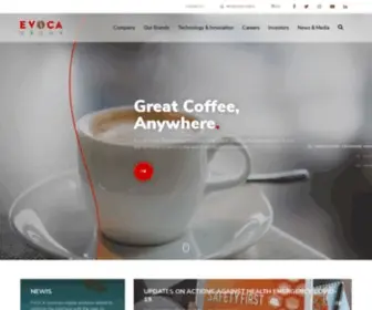 Evocagroup.com(Evoca Group) Screenshot