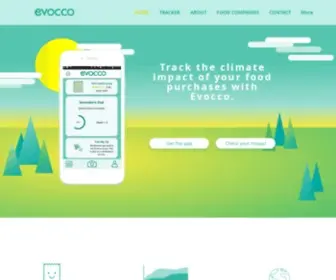 Evocco.com(Environmental Impact) Screenshot