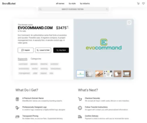 Evocommand.com(Evocommand) Screenshot