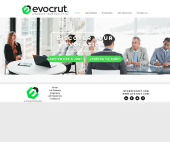 Evocrut.com(Discover Your Evolution With Evocrut) Screenshot