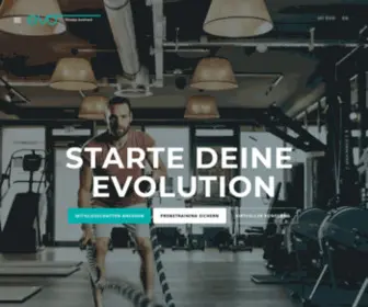 Evofitness.de(Einer der beliebtesten Boutique Clubs in Europa) Screenshot