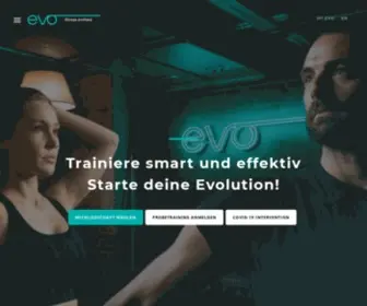 Evofitness.eu(Einer der beliebtesten Boutique Clubs in Europa) Screenshot