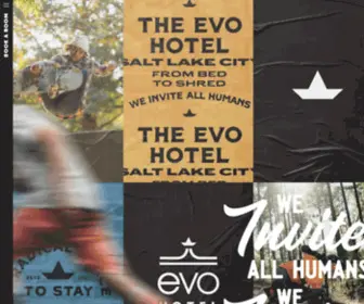 Evohotel.com(The 50) Screenshot