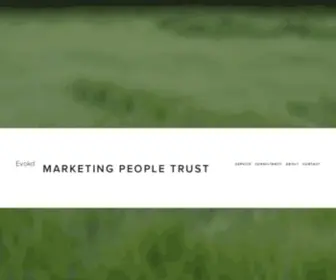 Evokd.com(Marketing People TRUST) Screenshot