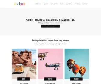 Evokecco.com(Evoke Creative Co) Screenshot