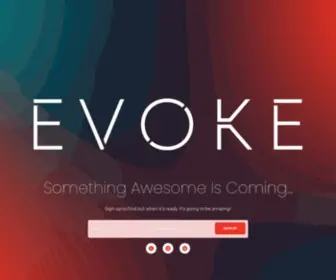 Evokeexperiences.com(EVOKE) Screenshot