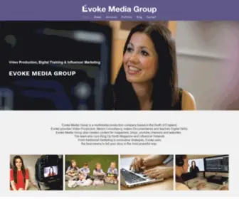 Evokemediagroup.co.uk(Evoke Media Group) Screenshot